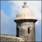 Garita at Castillo de San Cristobal