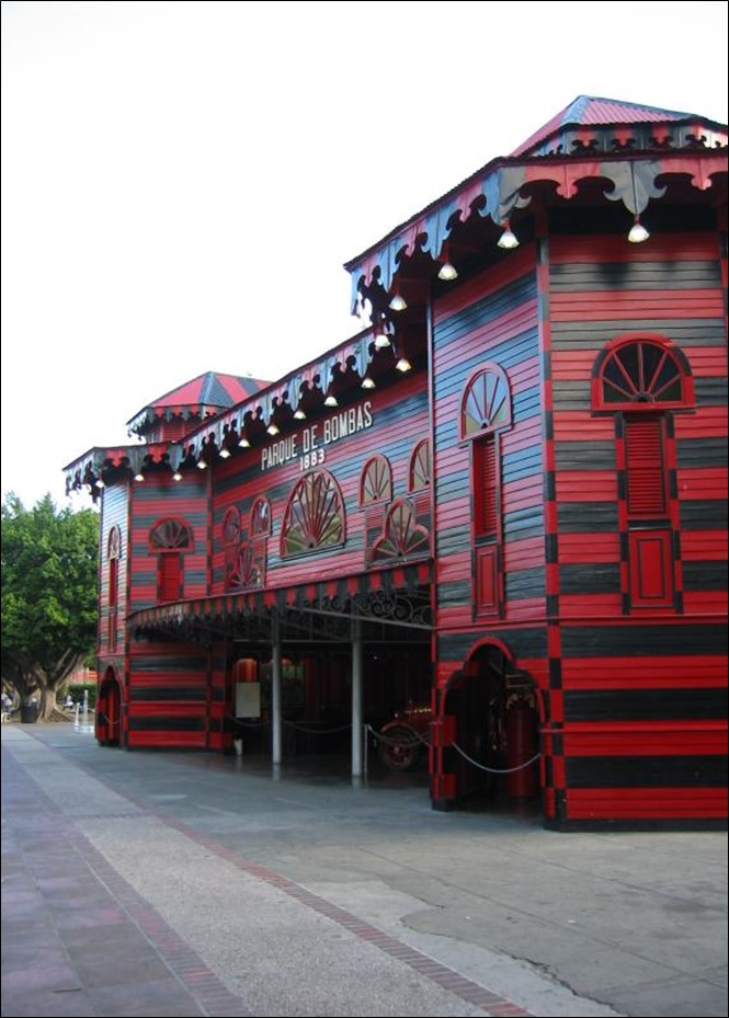 Parque de Bombas (Fire Station) in Ponce, Puerto Rico