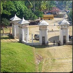 Palais de Sans-souci entrance