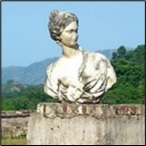 Statue at the Palais de Sans-souci, Haiti