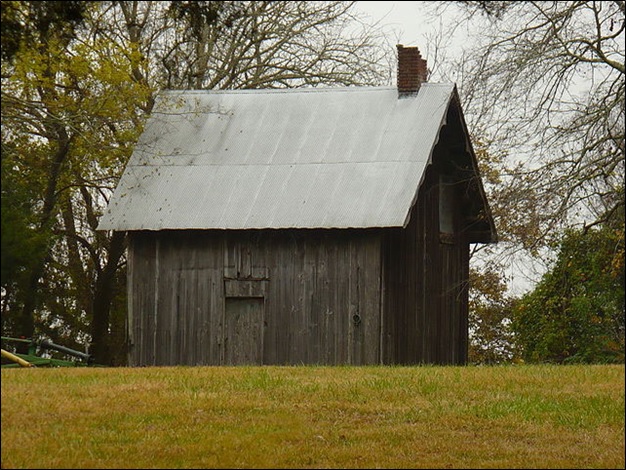 Faunsdale Plantation's Gothic Revival slave quarters