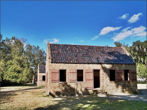 Slave Cabins on Boone Hall Plantation, Charleston, SC