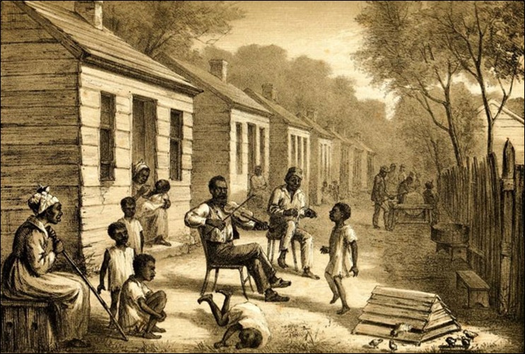 Slave Quarters, Louisiana, 1861-65