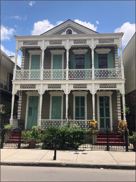 Dwelling house in the historic French Quarter of New Orleans, 2