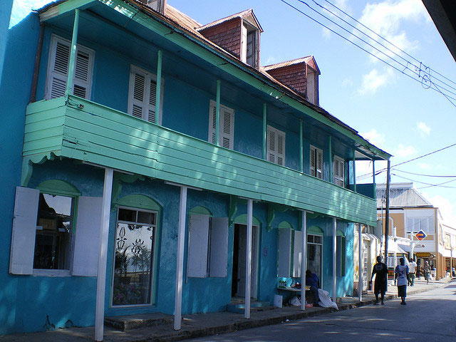 Street scene in Barbados