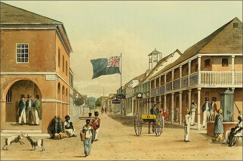 Harbour Street, Kingston. (Jamaica)