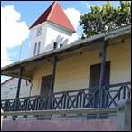 View of the Presbytery at Deshaies