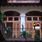  interior courtyard and wraparound balcony 