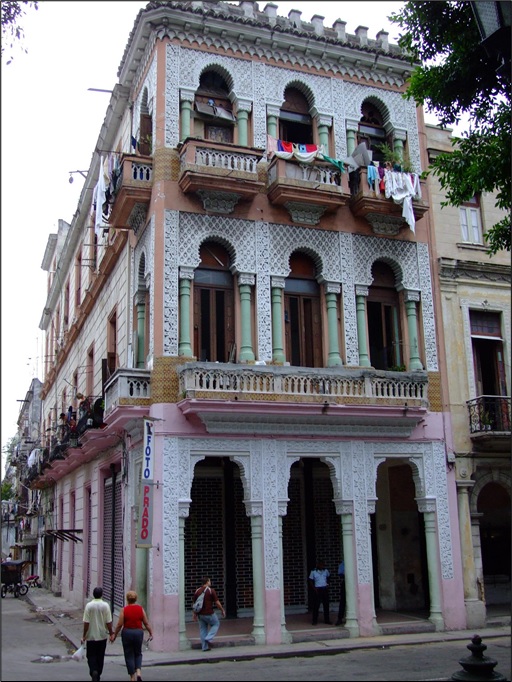 Moorish architecture on the Prado