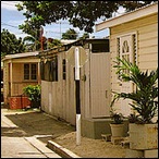 A typical Bajan chattel house